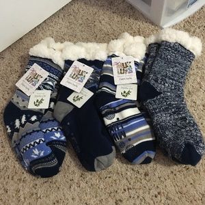 Set of 4 cabin socks